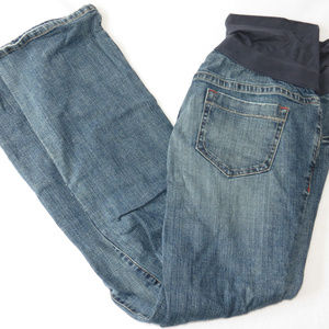Old Navy Maternity Roll Belly Jeans Medium LONG